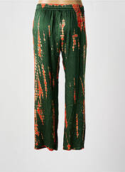 Pantalon droit vert fonce BELLA JONES pour femme seconde vue