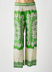 Pantalon large vert BELLA JONES pour femme seconde vue