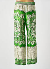 Pantalon large vert BELLA JONES pour femme seconde vue