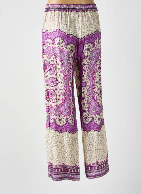 Pantalon large violet BELLA JONES femme