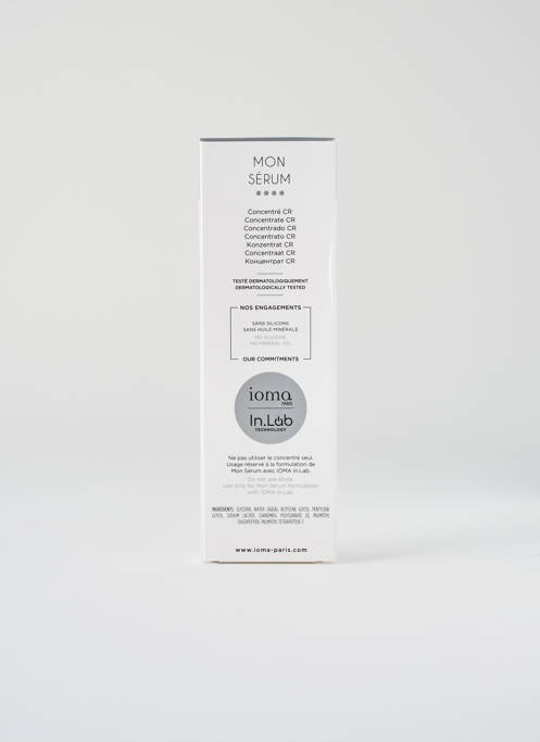 Soin du visage blanc IOMA pour femme