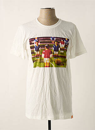 T-shirt coupe cintrée manches longues beige REALLY DOESN'T MATTER homme