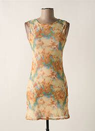 Robe courte sans manche sans manche beige DAISY STREET femme
