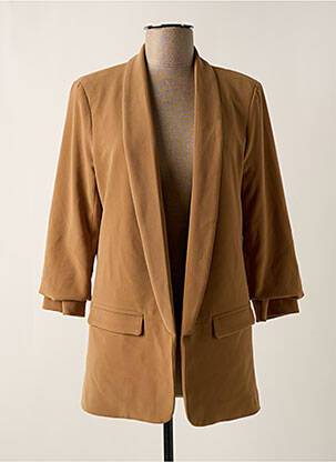Blazer col châle marron GREEN ICE femme