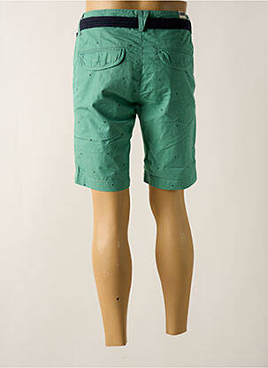 Bermuda tissage popeline taille normale vert PETROL INDUSTRIES homme