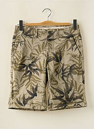 Bermuda tissage popeline vert JACK & JONES homme