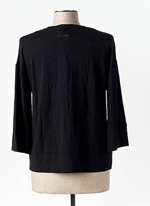 T-shirt manches 3/4 manches 3/4 noir STREET ONE femme
