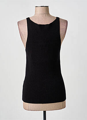 Top stretch sans manche noir ASTRID BLACK LABEL femme