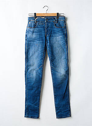 Jeans skinny fermeture boutonnée sur le devant taille normale bleu G STAR homme
