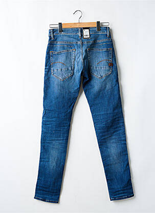 Jeans skinny fermeture boutonnée sur le devant taille normale bleu G STAR homme