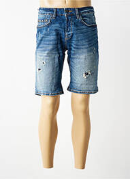 Bermuda coupe droite taille normale bleu ONLY & SONS homme