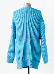 Gilet manches longues bleu MANGO pour femme seconde vue