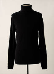 Pull col roulé noir JACK & JONES pour homme seconde vue