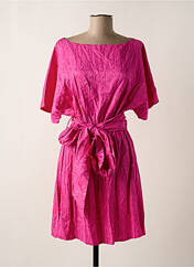 Robe courte rose ASTRID BLACK LABEL pour femme seconde vue