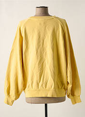 Sweat-shirt jaune LEVIS pour femme seconde vue