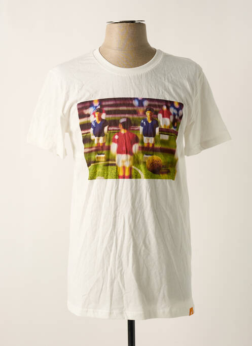 T-shirt coupe cintrée manches longues beige REALLY DOESN'T MATTER homme