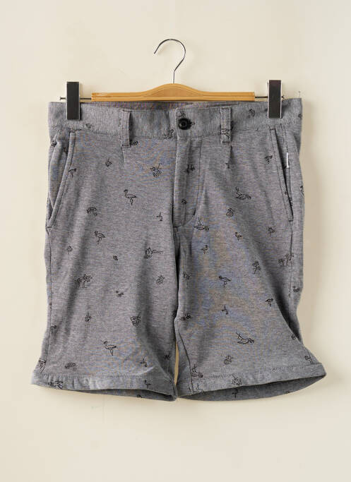 Bermuda stretch taille haute gris ONLY&SONS homme