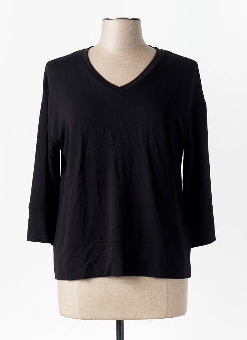 T-shirt manches 3/4 manches 3/4 noir STREET ONE femme