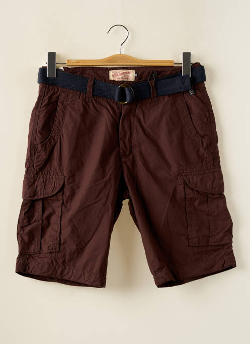 Bermuda marron PETROL INDUSTRIES pour homme