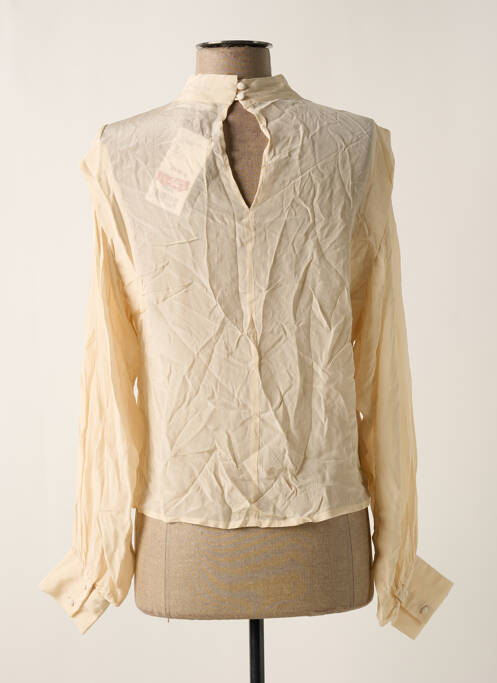 Blouse beige MANGO pour femme