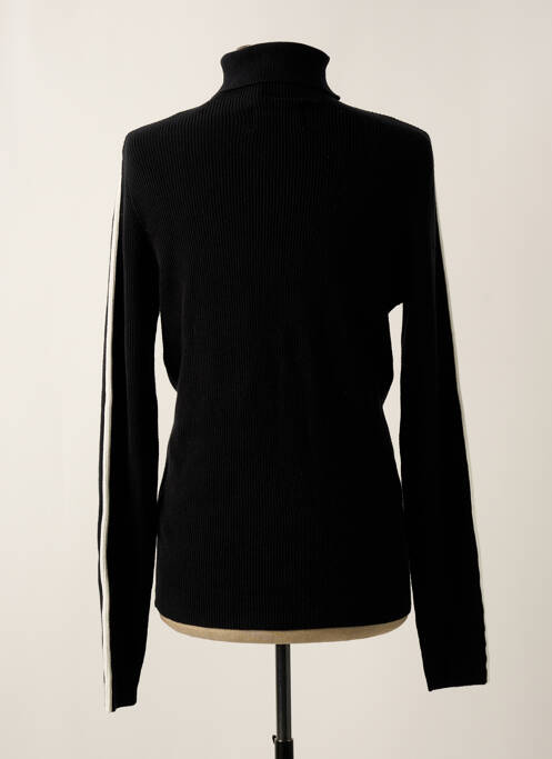 Pull col roulé noir JACK & JONES pour homme
