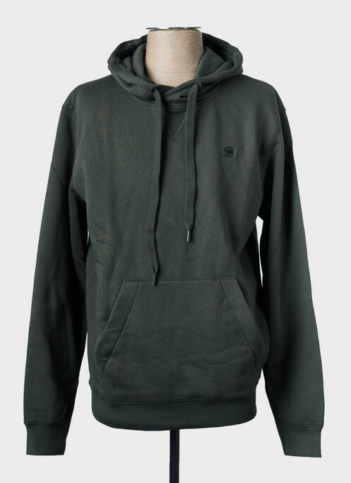 Sweat-shirt à capuche vert G STAR pour homme