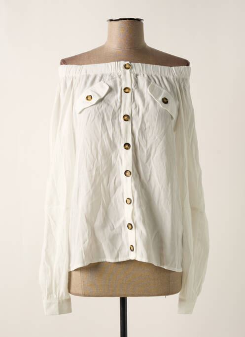 Top blanc NÜ pour femme