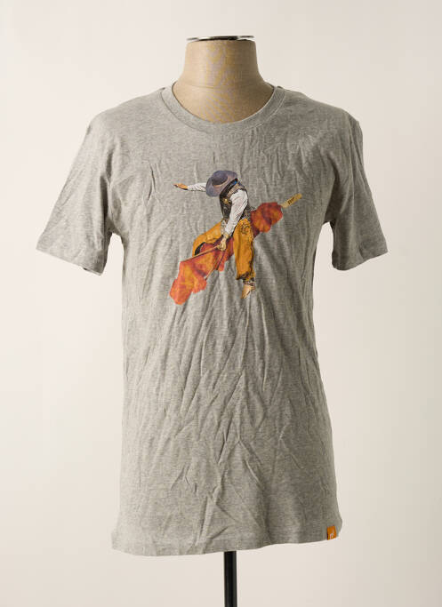 T-shirt gris REALLY DOESN'T MATTER pour homme