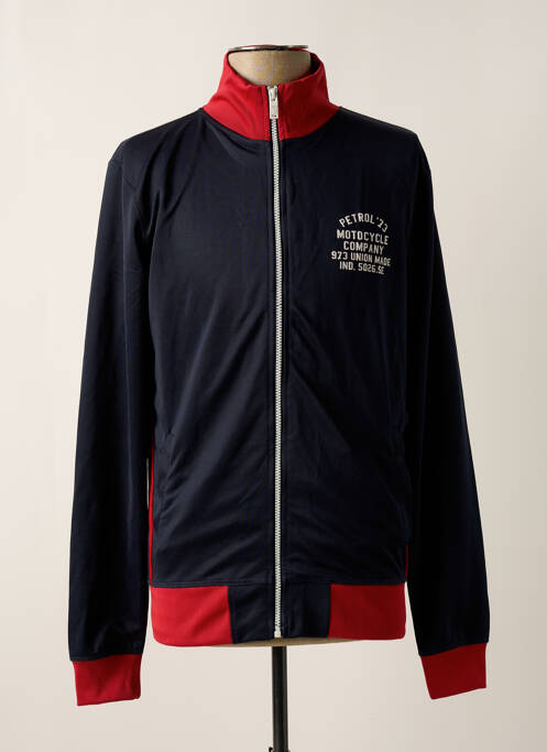 Veste casual bleu PETROL INDUSTRIES pour homme