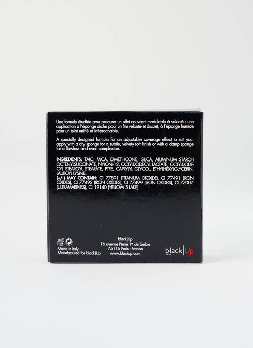 Fond de teint chair BLACK UP femme