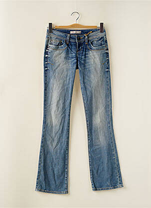 Jeans bootcut stretch taille basse bleu LTB femme