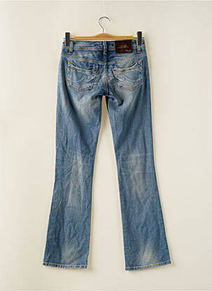 Jeans bootcut stretch taille basse bleu LTB femme