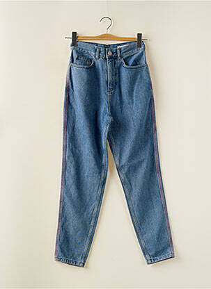 Jean coupe mom poches taille haute bleu STIEN EDLUND femme
