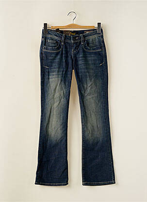 Jeans bootcut stretch taille basse bleu LTB femme