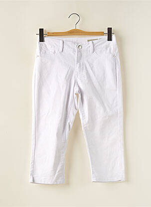 Corsaire stretch taille normale blanc VERO MODA femme