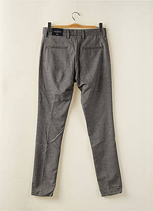 Pantalon droit stretch taille normale noir BRUCE & BUTLER  homme