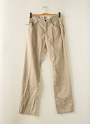 Pantalon droit stretch taille normale beige MAC homme