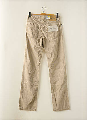 Pantalon droit stretch taille normale beige MAC homme