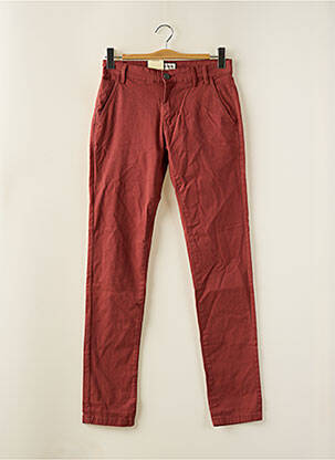 Pantalon chino stretch taille normale rouge SHINE ORIGINAL homme