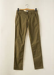 Pantalon chino stretch taille normale vert SHINE ORIGINAL homme