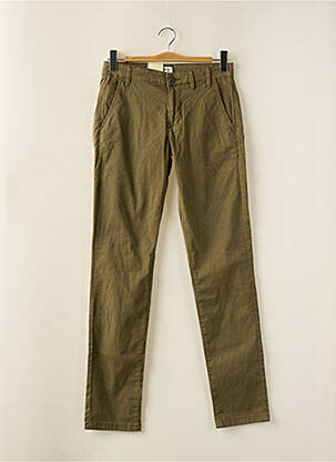 Pantalon chino stretch taille normale vert SHINE ORIGINAL homme
