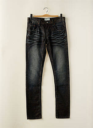 Jeans coupe slim poches taille normale noir SHINE ORIGINAL homme