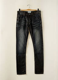 Jeans coupe slim poches taille normale noir SHINE ORIGINAL homme