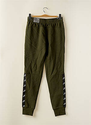 Jogging sérigraphie taille normale vert PUMA homme