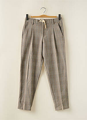 Pantalon 7/8 taille normale taille normale beige JACK & JONES homme