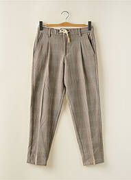 Pantalon 7/8 taille normale taille normale beige JACK & JONES homme