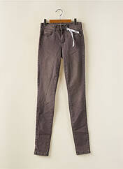 Jeans skinny gris ONLY pour femme seconde vue