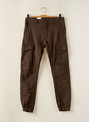 Pantalon cargo marron JACK & JONES pour homme seconde vue