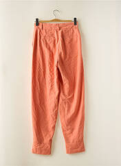 Pantalon droit orange DEUX. BY ELINE DE MUNCK pour femme seconde vue