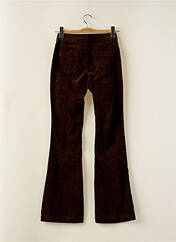 Pantalon flare marron VERO MODA pour femme seconde vue